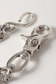画像5: Chrome Hearts クロムハーツ 1クリップショートファンシー ウォレットチェーン シルバー (5)