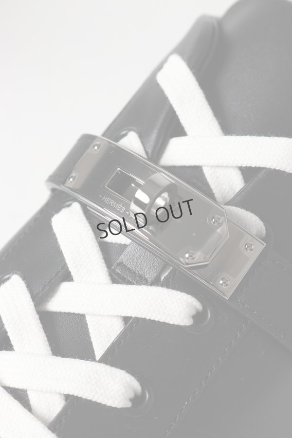 画像5: {SOLD}☆新品未使用 HERMES エルメス スニーカー《デイ》 ブラック (5)