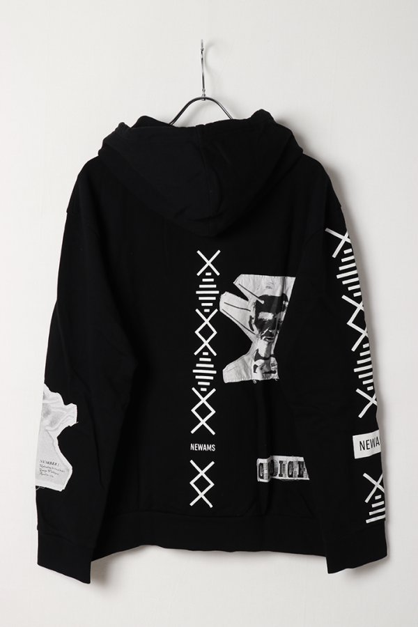 画像6: ☆Sランク NEWAMS ニューアムス スウェットパーカー 美品 (6)