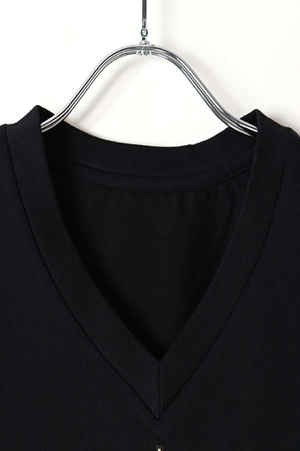 画像3: under bar アンダーバー 【under bar Limited】V-Neck S/S Silver Thunderbolt{-AGS} (3)