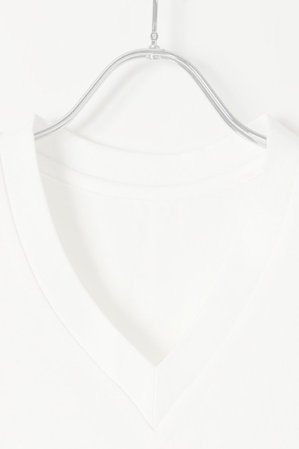 画像3:  {SOLD} under bar アンダーバー 【under bar Limited】V-Neck S/S Silver Thunderbolt{-AGS} (3)