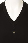 画像4: {SOLD}under bar アンダーバー 【under bar Limited】V-Neck S/S Silver Star{-AGS} (4)