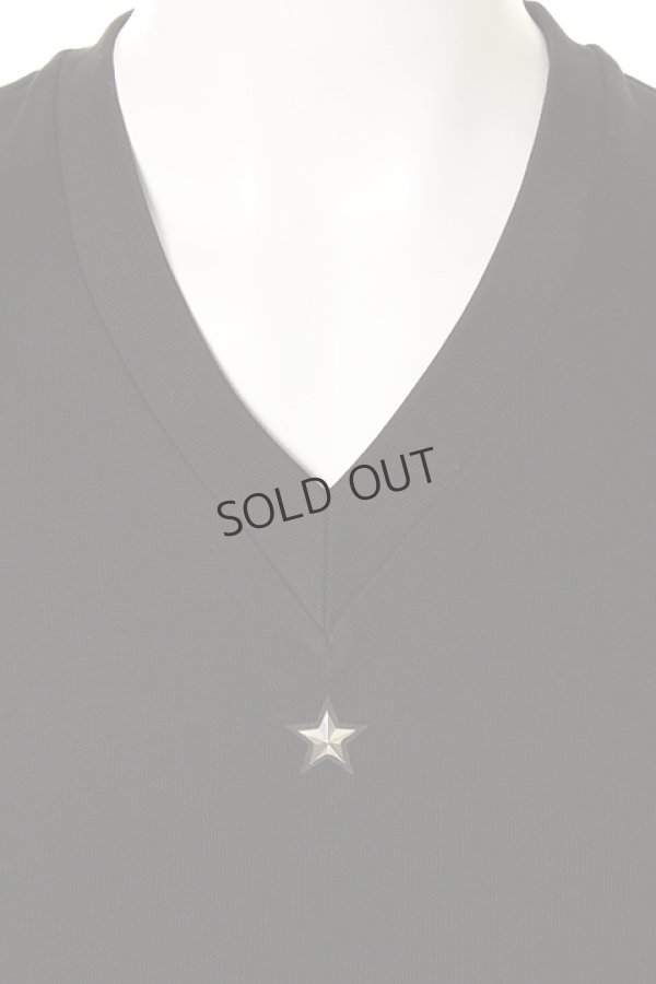 画像4: {SOLD}under bar アンダーバー 【under bar Limited】V-Neck S/S Silver Star{-AGS} (4)