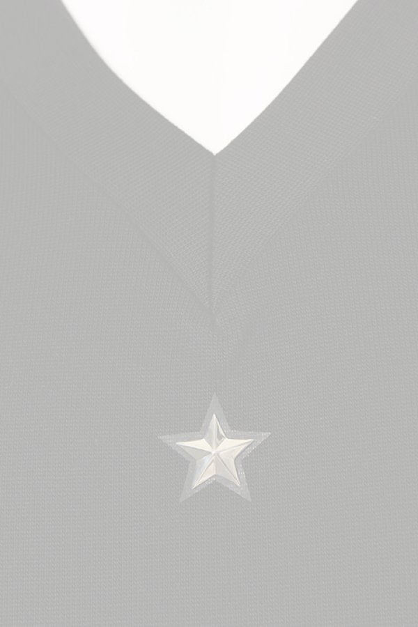 画像5:  {SOLD} under bar アンダーバー 【under bar Limited】V-Neck S/S Silver Star{-AGS} (5)