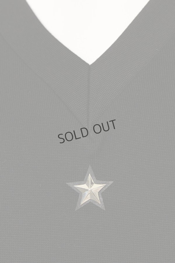 画像5: {SOLD}under bar アンダーバー 【under bar Limited】V-Neck S/S Silver Star{-AGS} (5)