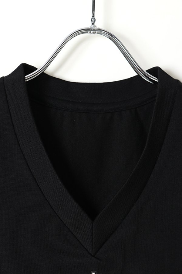 画像3: under bar アンダーバー 【under bar Limited】V-Neck S/S Silver Cross with Stones{-AGS} (3)