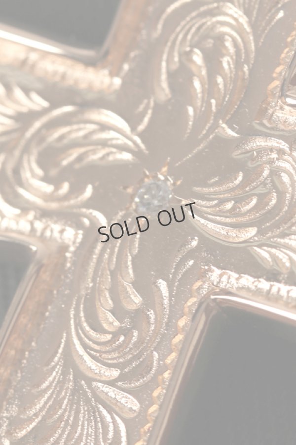 画像4: ☆新品未使用 Taro Washimi タロウワシミ k18PGアラベスククロスダイヤ2mm (4)