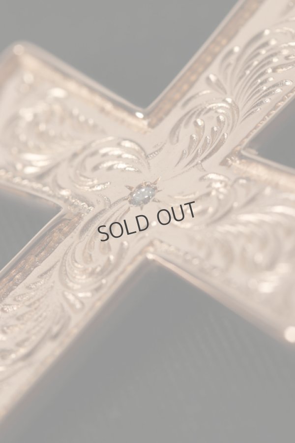 画像9: ☆新品未使用 Taro Washimi タロウワシミ k18PGアラベスククロスダイヤ2mm (9)