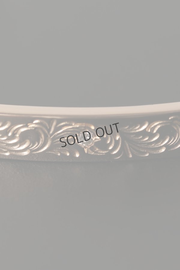 画像3: ☆新品未使用 Taro Washimi タロウ ワシミ K18PG アラベスク バングル (3)