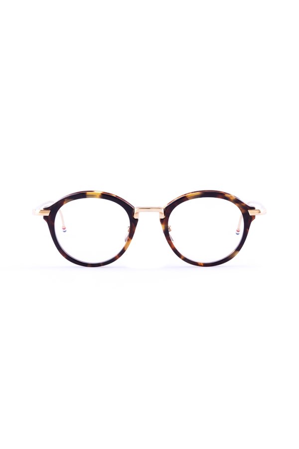 画像1: THOM BROWNE トムブラウン THOM BROWNE ROUND EYEGLASSES{E-}{-BFS} (1)