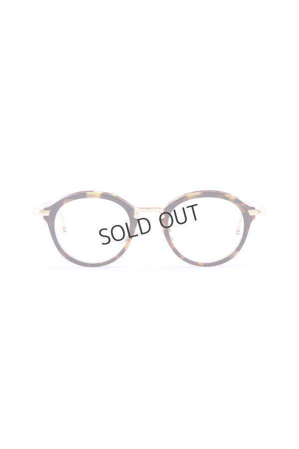 画像1: {SOLD}THOM BROWNE トムブラウン THOM BROWNE ROUND EYEGLASSES{E-}{-BFS} (1)