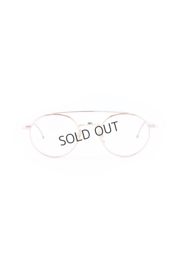 画像1: {SOLD}THOM BROWNE トムブラウン THOM BROWNE OVAL EYEGLASSES{E-}{-BFS} (1)