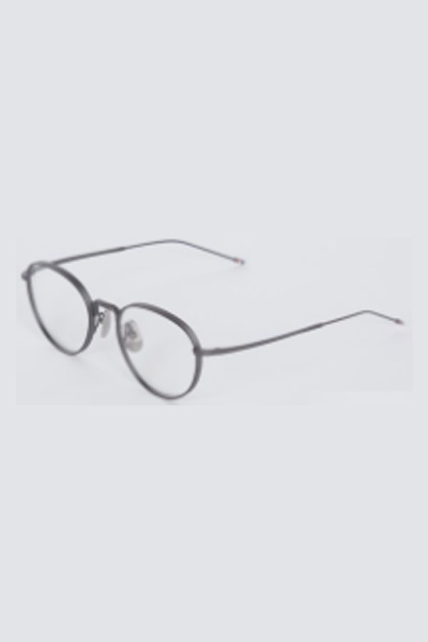 画像1: THOM BROWNE トムブラウン THOM BROWNE ROUND EYEGLASSES{E-}{-BFS} (1)