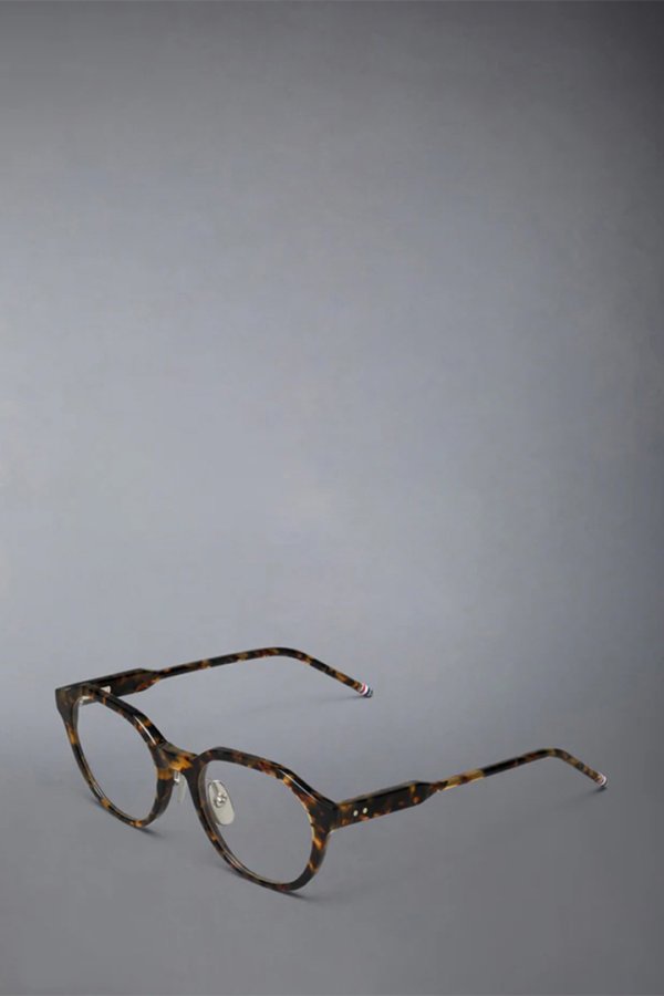 画像2: THOM BROWNE トムブラウン THOM BROWNE OVAL EYEGLASSES IN ACETATE{E-}{-BFS} (2)