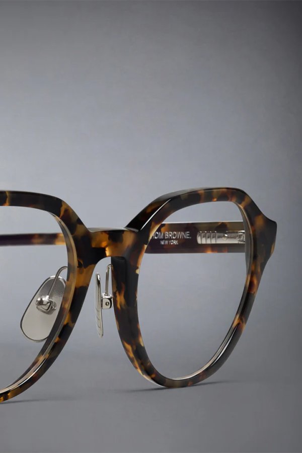 画像3: THOM BROWNE トムブラウン THOM BROWNE OVAL EYEGLASSES IN ACETATE{E-}{-BFS} (3)