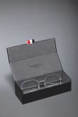 画像4: THOM BROWNE トムブラウン THOM BROWNE RECTANGULAR EYEGLASSES IN TITANIUM{E-}{-BFS} (4)