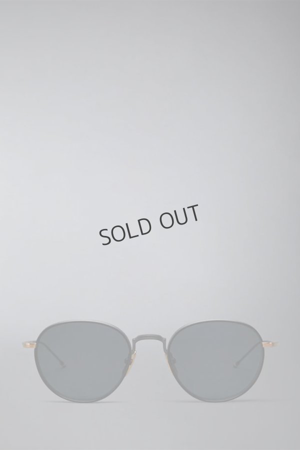 画像1: {SOLD}THOM BROWNE トムブラウン THOM BROWNE ROUND SUNGLASSES{E-}{-BFS} (1)
