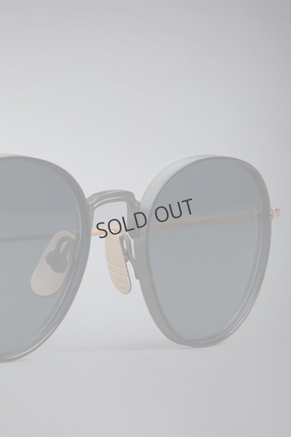 画像3: {SOLD}THOM BROWNE トムブラウン THOM BROWNE ROUND SUNGLASSES{E-}{-BFS} (3)