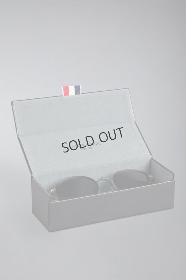 画像4: {SOLD}THOM BROWNE トムブラウン THOM BROWNE ROUND SUNGLASSES{E-}{-BFS} (4)