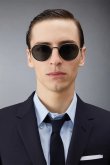 画像5: THOM BROWNE トムブラウン THOM BROWNE ROUND SUNGLASSES{E-}{-BFS} (5)