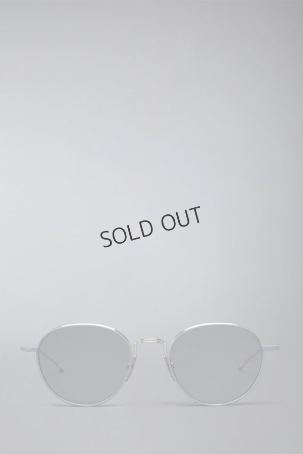 画像1: THOM BROWNE トムブラウン THOM BROWNE ROUND SUNGLASSES{E-}{-BFS} (1)