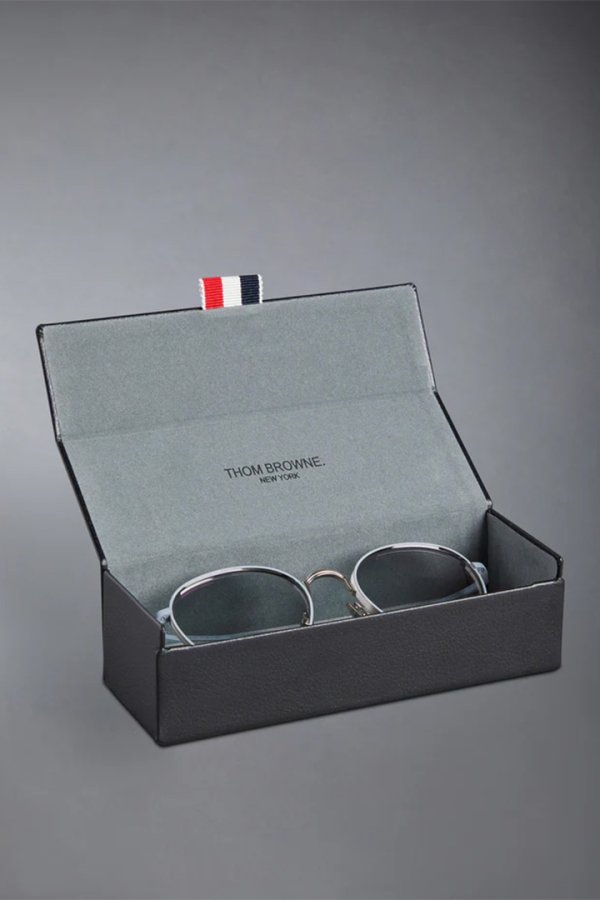 画像4: THOM BROWNE トムブラウン THOM BROWNE ROUND SUNGLASSES{E-}{-BFS} (4)