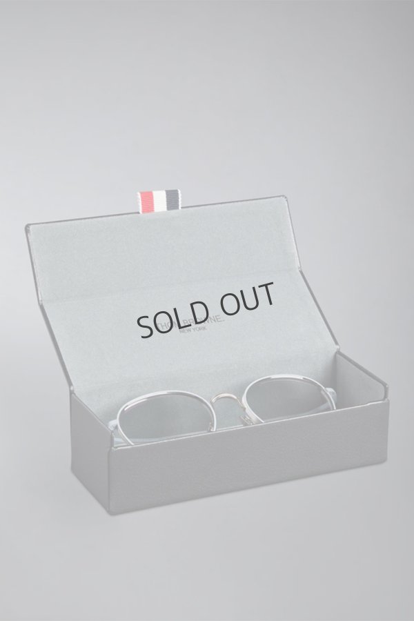 画像4: THOM BROWNE トムブラウン THOM BROWNE ROUND SUNGLASSES{E-}{-BFS} (4)
