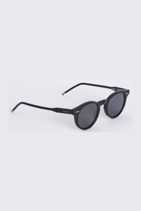 画像1: THOM BROWNE トムブラウン THOM BROWNE ROUND SUNGLASSES{E-}{-BFS} (1)