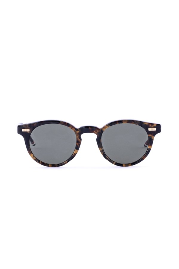 画像1: THOM BROWNE トムブラウン THOM BROWNE ROUND SUNGLASSES{E-}{-BFS} (1)