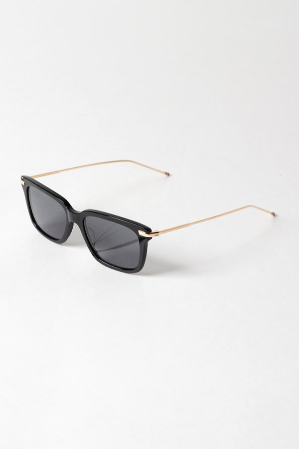 画像2: THOM BROWNE トムブラウン THOM BROWNE RECTANGULAR SUNGLASSES{E-}{-BFS} (2)