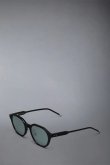 画像2: THOM BROWNE トムブラウン THOM BROWNE OVAL SUNGLASSES IN ACETATE{E-}{-BFS} (2)