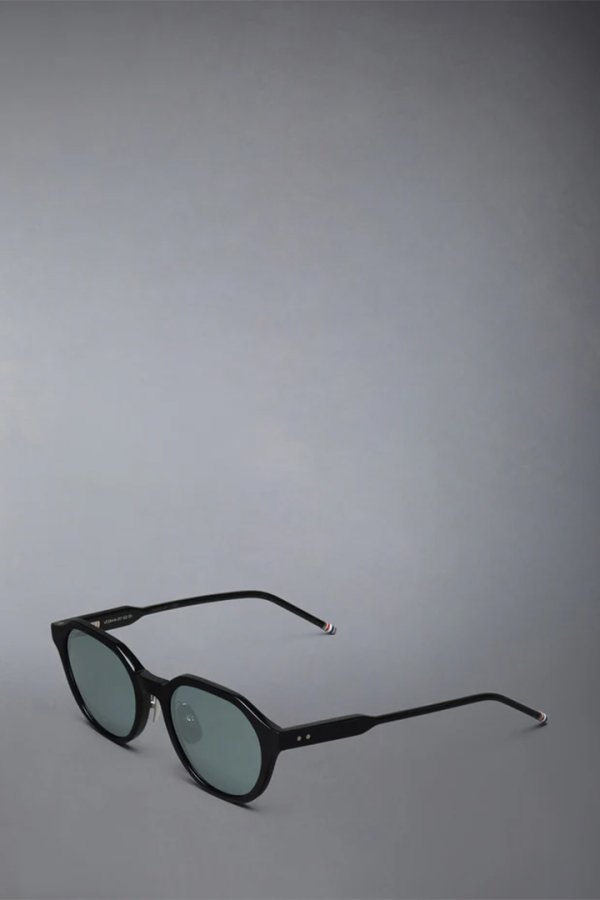 画像2: THOM BROWNE トムブラウン THOM BROWNE OVAL SUNGLASSES IN ACETATE{E-}{-BFS} (2)