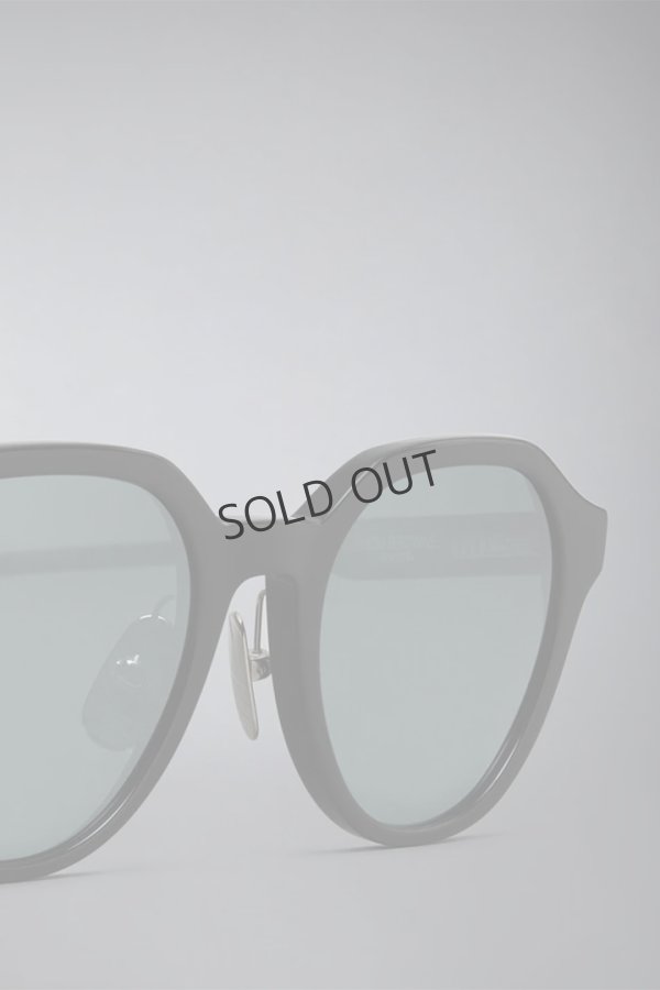 画像3: {SOLD}THOM BROWNE トムブラウン THOM BROWNE OVAL SUNGLASSES IN ACETATE{E-}{-BFS} (3)
