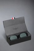 画像4: THOM BROWNE トムブラウン THOM BROWNE OVAL SUNGLASSES IN ACETATE{E-}{-BFS} (4)