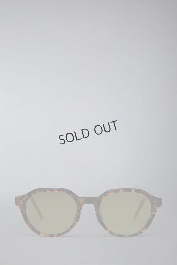 画像1: {SOLD}THOM BROWNE トムブラウン THOM BROWNE OVAL SUNGLASSES IN ACETATE{E-}{-BFS} (1)