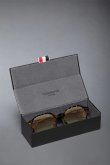 画像4: THOM BROWNE トムブラウン THOM BROWNE OVAL SUNGLASSES IN ACETATE{E-}{-BFS} (4)