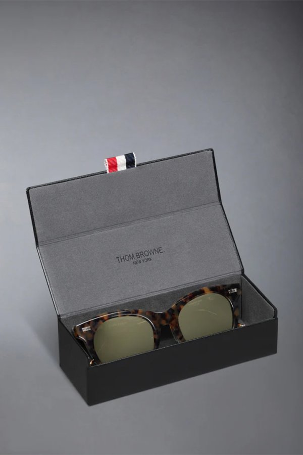 画像4: THOM BROWNE トムブラウン THOM BROWNE CATEYE SUNGLASSES IN ACETATE{E-}{-BFS} (4)