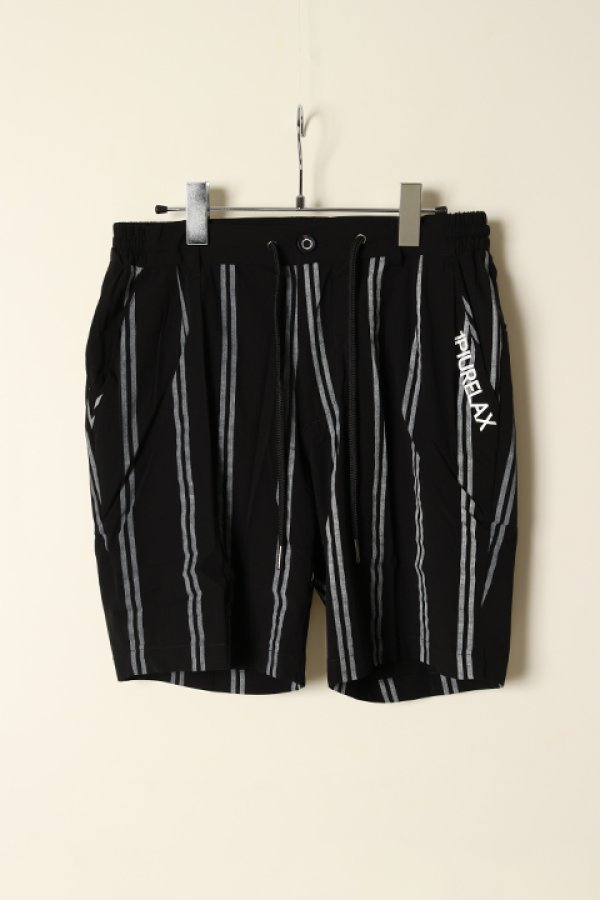 画像2: 【 30%OFF セール14,960円→10,472円】 1piu1uguale3 RELAX ウノピゥウノウグァーレトレ リラックス トラックストライプロゴショーツ{-BCS} (2)