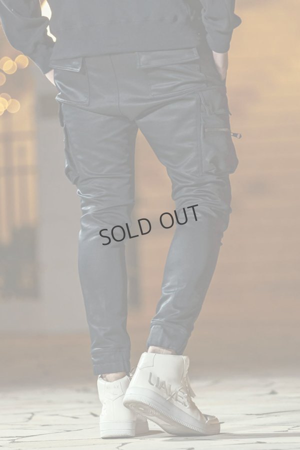 画像3: {SOLD}1piu1uguale3 RELAX ウノピゥウノウグァーレトレ リラックス スリムカーゴパンツ{-BEA} (3)