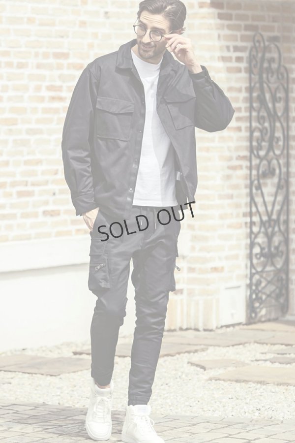 画像9: {SOLD}1piu1uguale3 RELAX ウノピゥウノウグァーレトレ リラックス スリムカーゴパンツ{-BEA} (9)