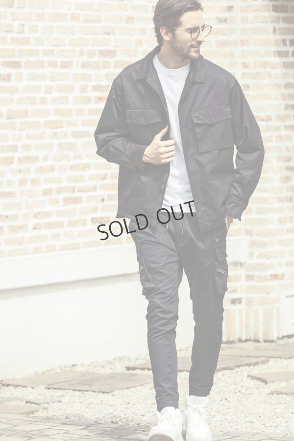 画像10: {SOLD}1piu1uguale3 RELAX ウノピゥウノウグァーレトレ リラックス スリムカーゴパンツ{-BEA} (10)