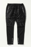 画像7: {SOLD}1piu1uguale3 RELAX ウノピゥウノウグァーレトレ リラックス 中綿ドッキングパンツ{-BDA} (7)