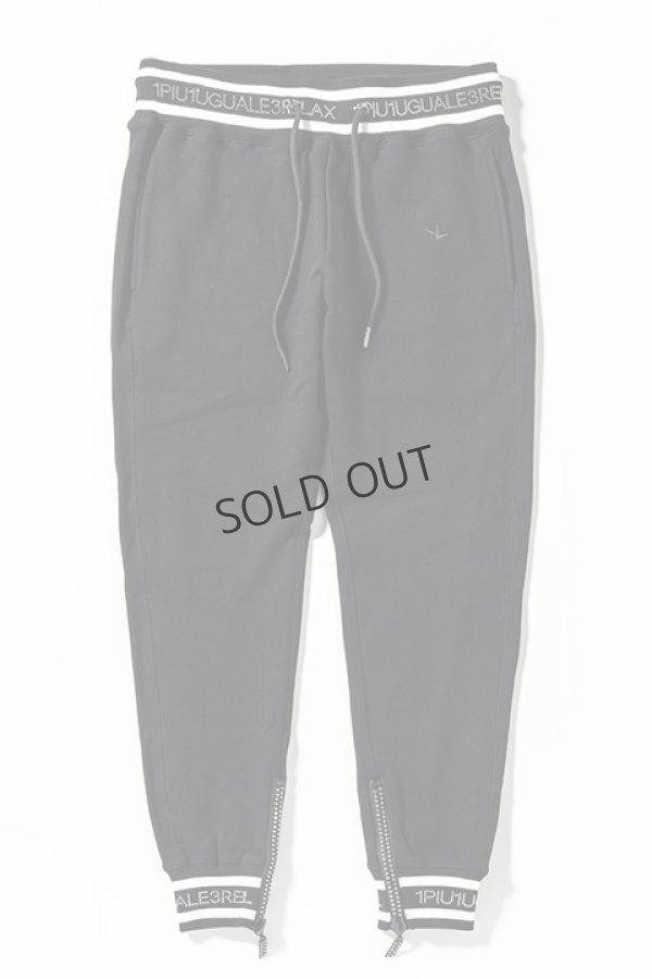 画像9: {SOLD}1piu1uguale3 RELAX ウノピゥウノウグァーレトレ リラックス ラインストーンジップロゴパンツ{-BDA} (9)