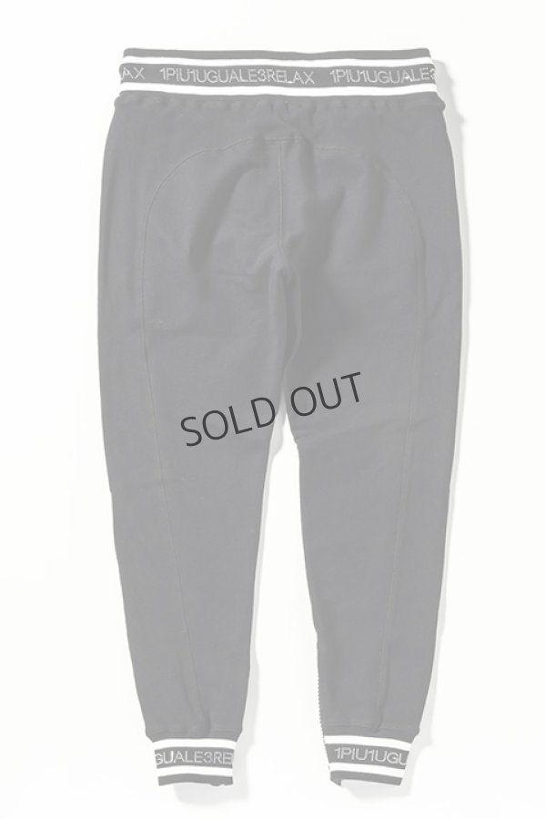 画像10: {SOLD}1piu1uguale3 RELAX ウノピゥウノウグァーレトレ リラックス ラインストーンジップロゴパンツ{-BDA} (10)