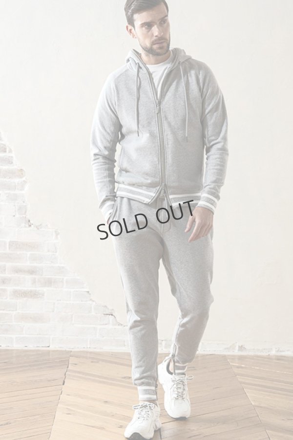 画像7: {SOLD}1piu1uguale3 RELAX ウノピゥウノウグァーレトレ リラックス ラインストーンジップロゴパンツ{-BDA} (7)