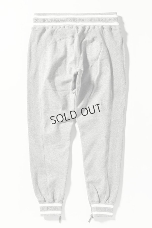 画像9: {SOLD}1piu1uguale3 RELAX ウノピゥウノウグァーレトレ リラックス ラインストーンジップロゴパンツ{-BDA} (9)