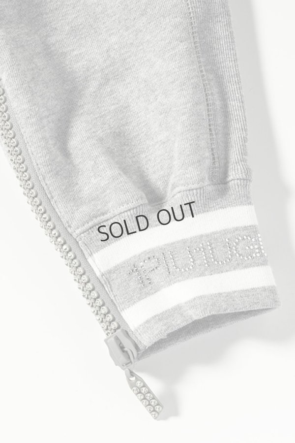 画像12: {SOLD}1piu1uguale3 RELAX ウノピゥウノウグァーレトレ リラックス ラインストーンジップロゴパンツ{-BDA} (12)