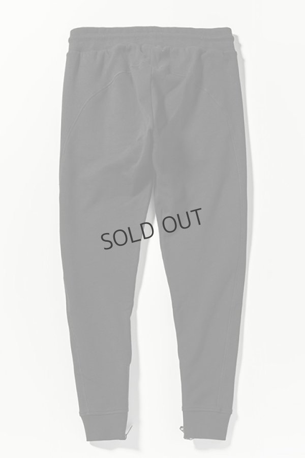 画像8: {SOLD}1piu1uguale3 RELAX ウノピゥウノウグァーレトレ リラックス ジップロゴスウェットロングパンツ{-BDA} (8)