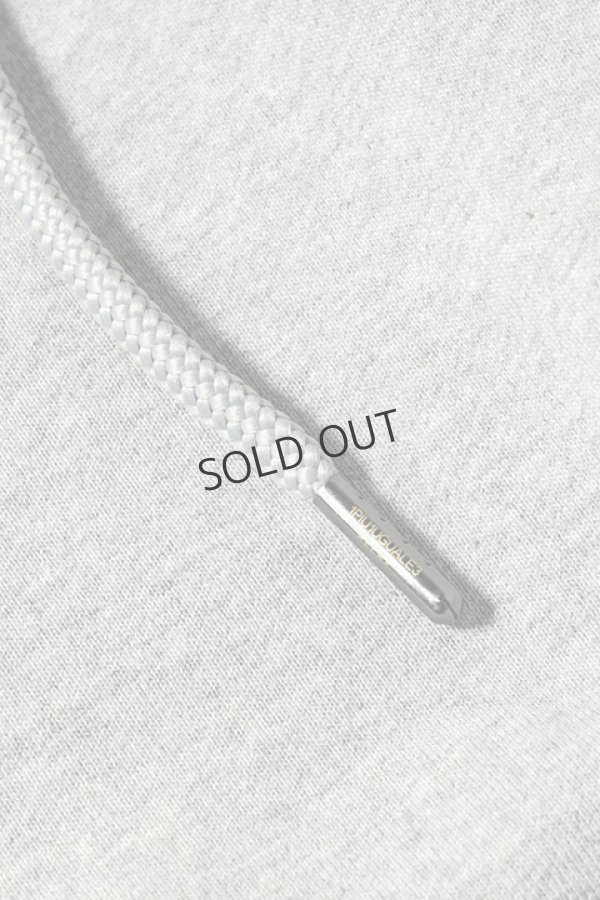 画像11: {SOLD}1piu1uguale3 RELAX ウノピゥウノウグァーレトレ リラックス ジップロゴスウェットロングパンツ{-BDA} (11)