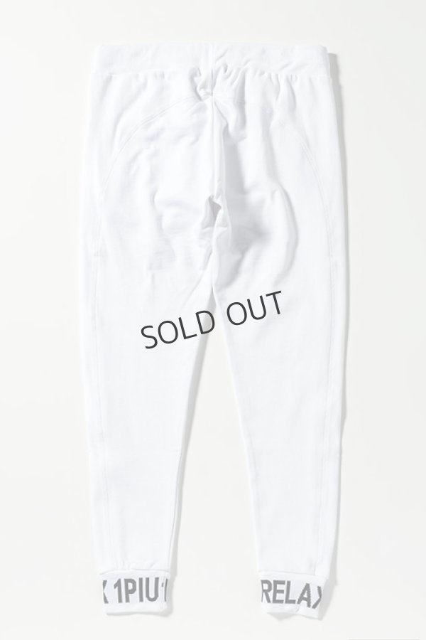 画像9: {SOLD}1piu1uguale3 RELAX ウノピゥウノウグァーレトレ リラックス ワイドスピンドルロゴスウェットパンツ{-BDA} (9)